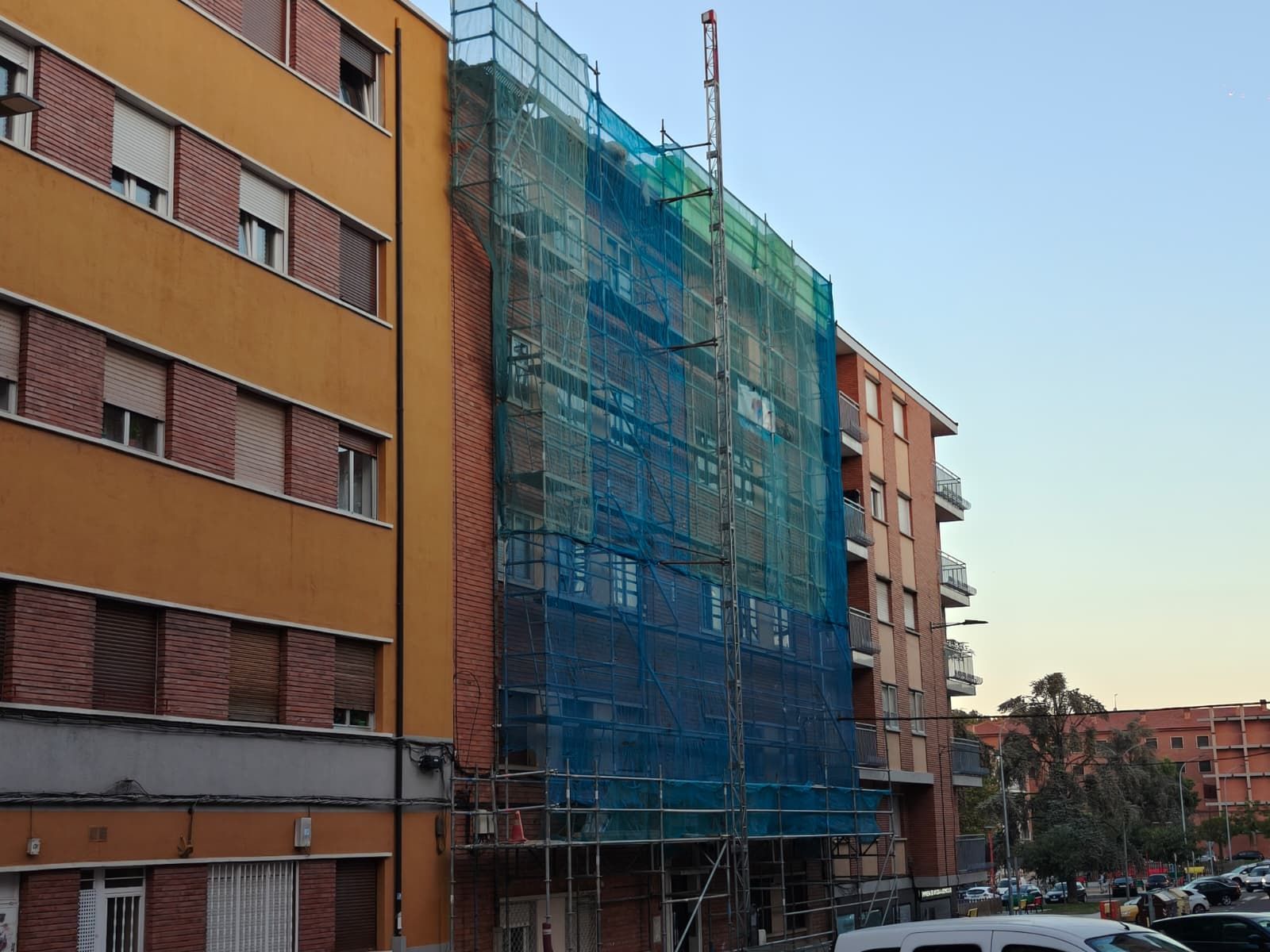 Vivienda rehabilitándose en Salamanca