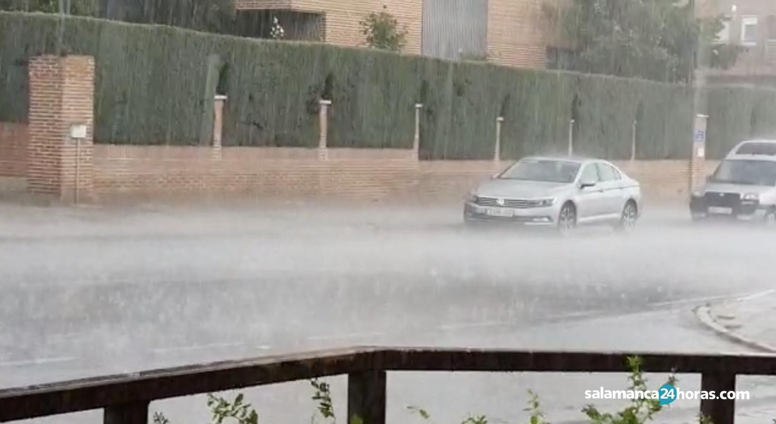 Imagen de archivo de un día de lluvia en Salalmanca