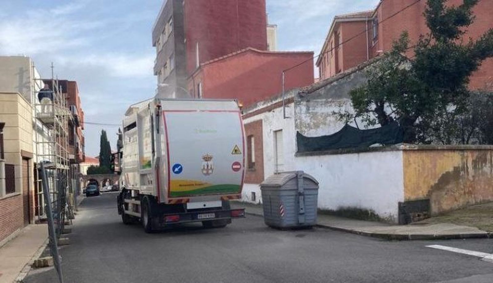Camión de la basura de Benavente.