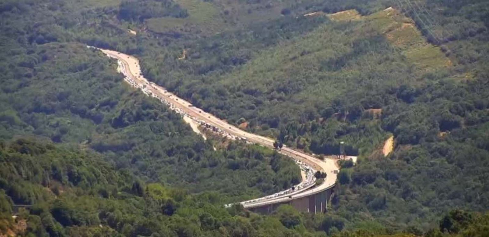 Retenciones este sábado en la A 52 en Zamora