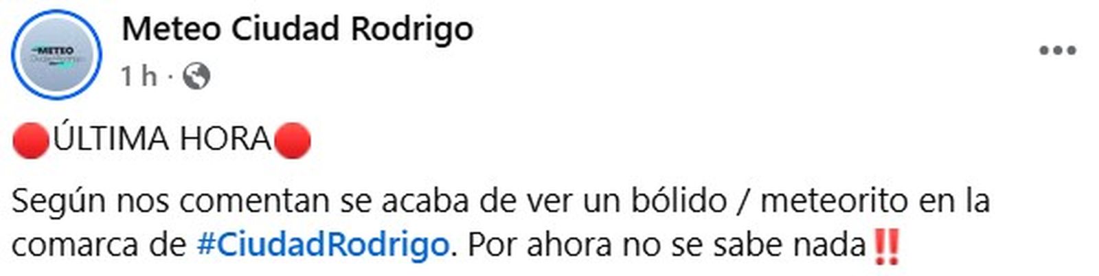 Meteo Ciudad Rodrigo