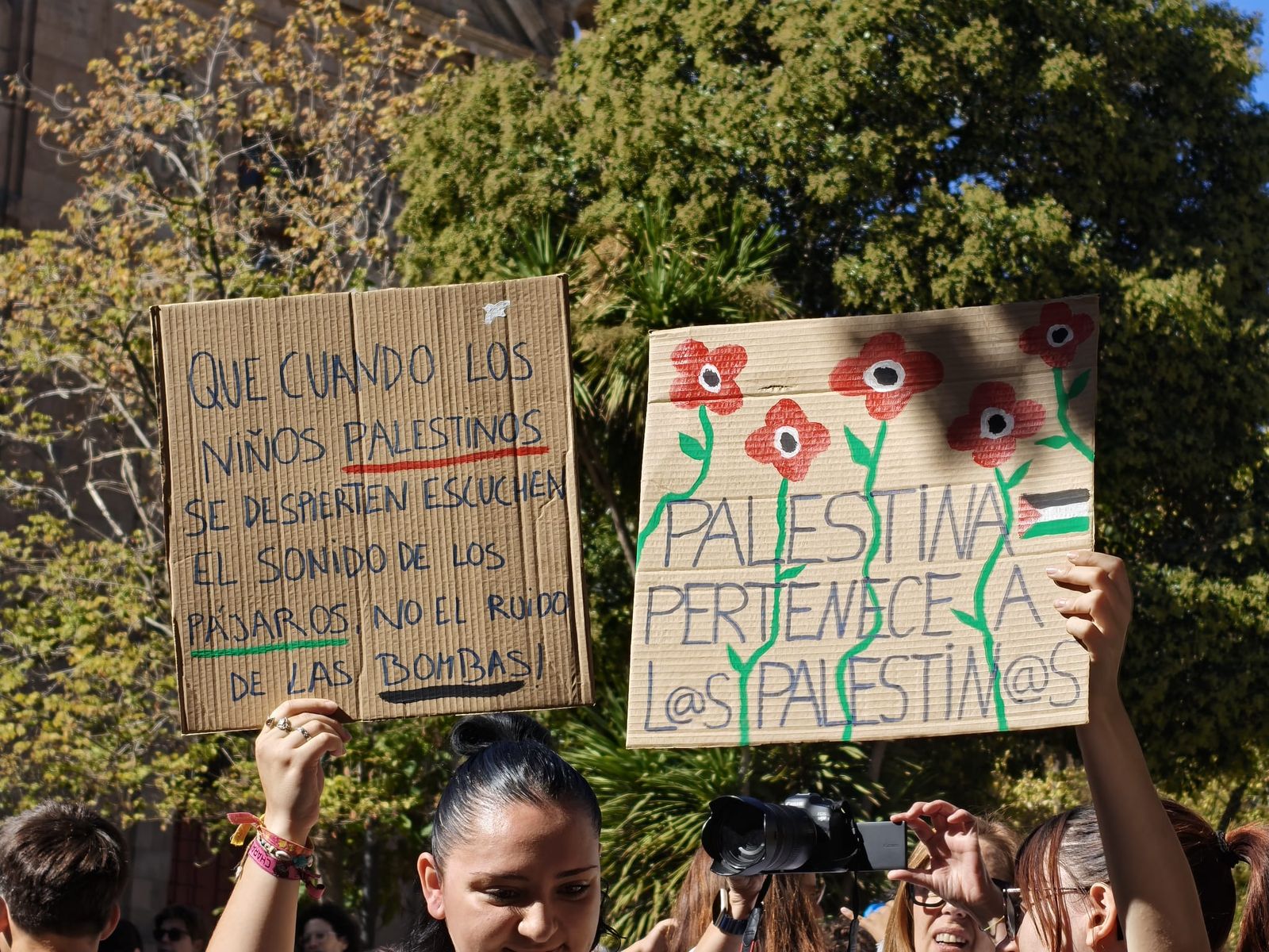 Manifestación por Palestina