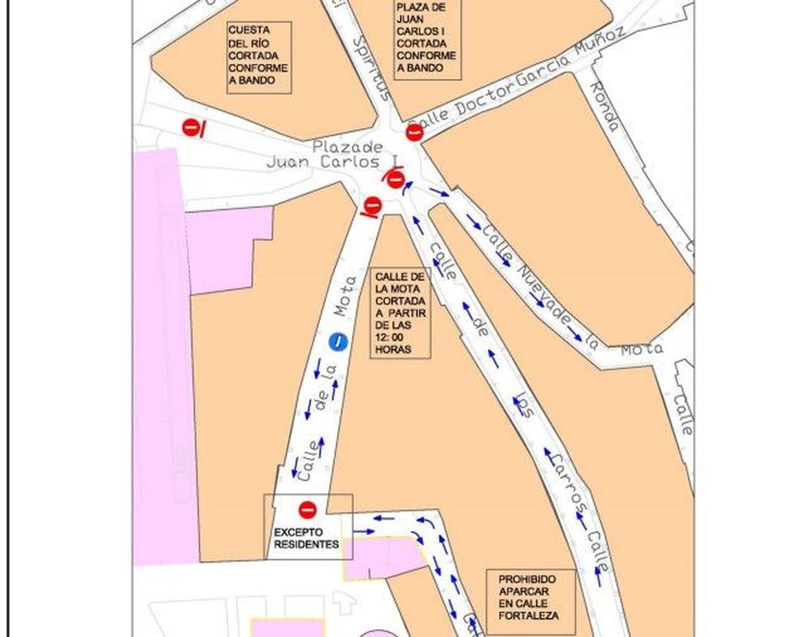 Benavente plano tráfico