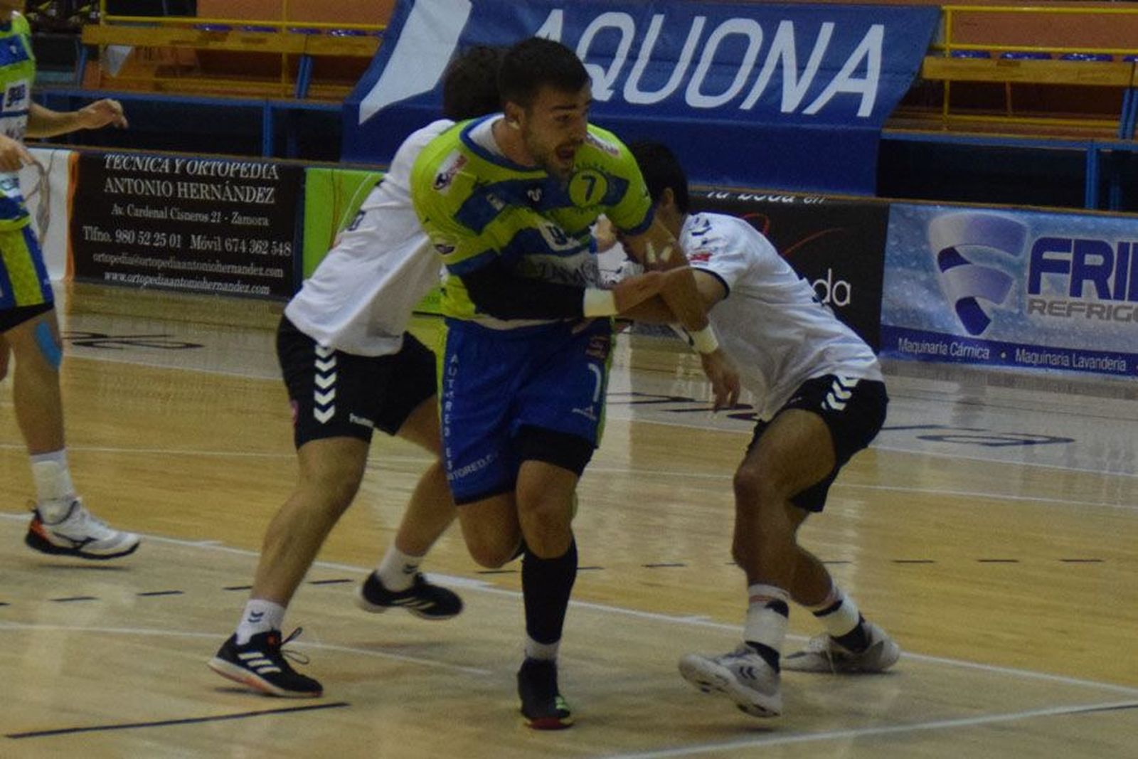 Una jugada de un partido anterior.