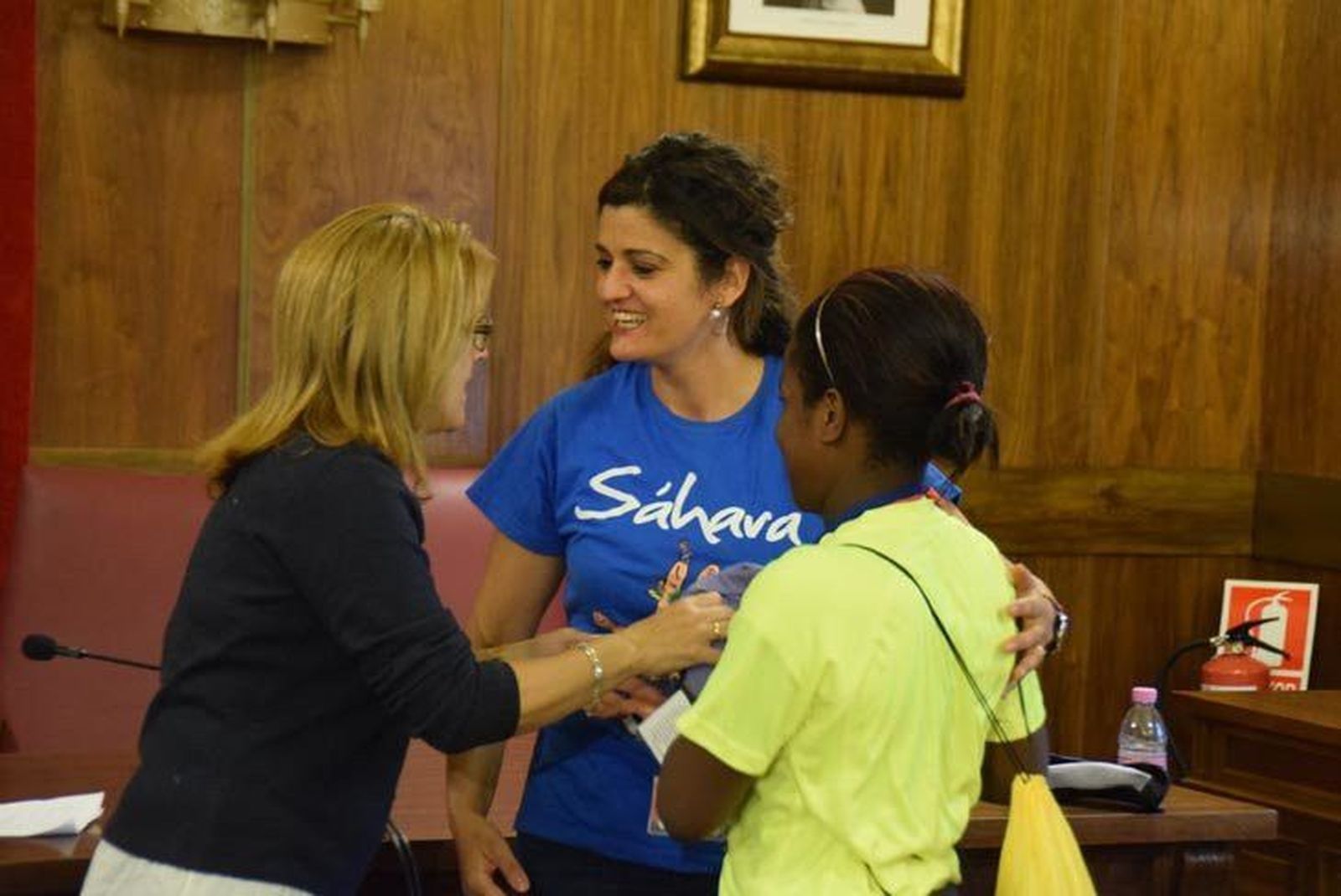 Recepción saharauis Diputación 2017