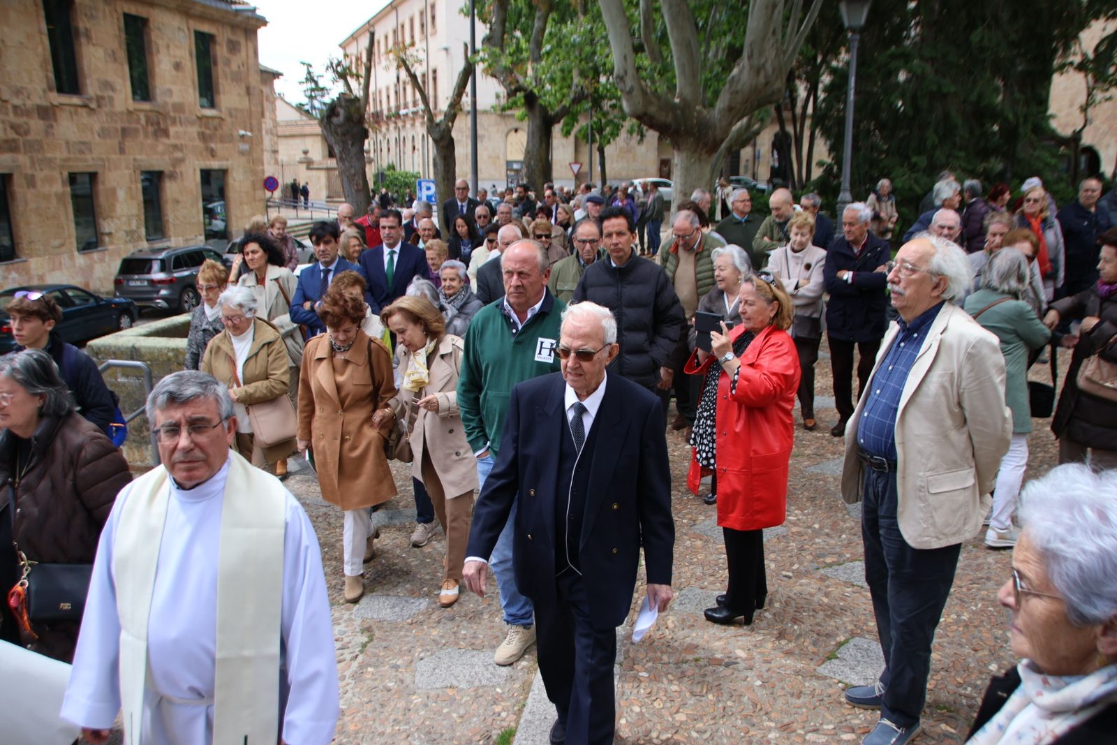 Procesión y bendición simbólica de los campos por el día del patrón de los agricultores, San Isidro Labrador