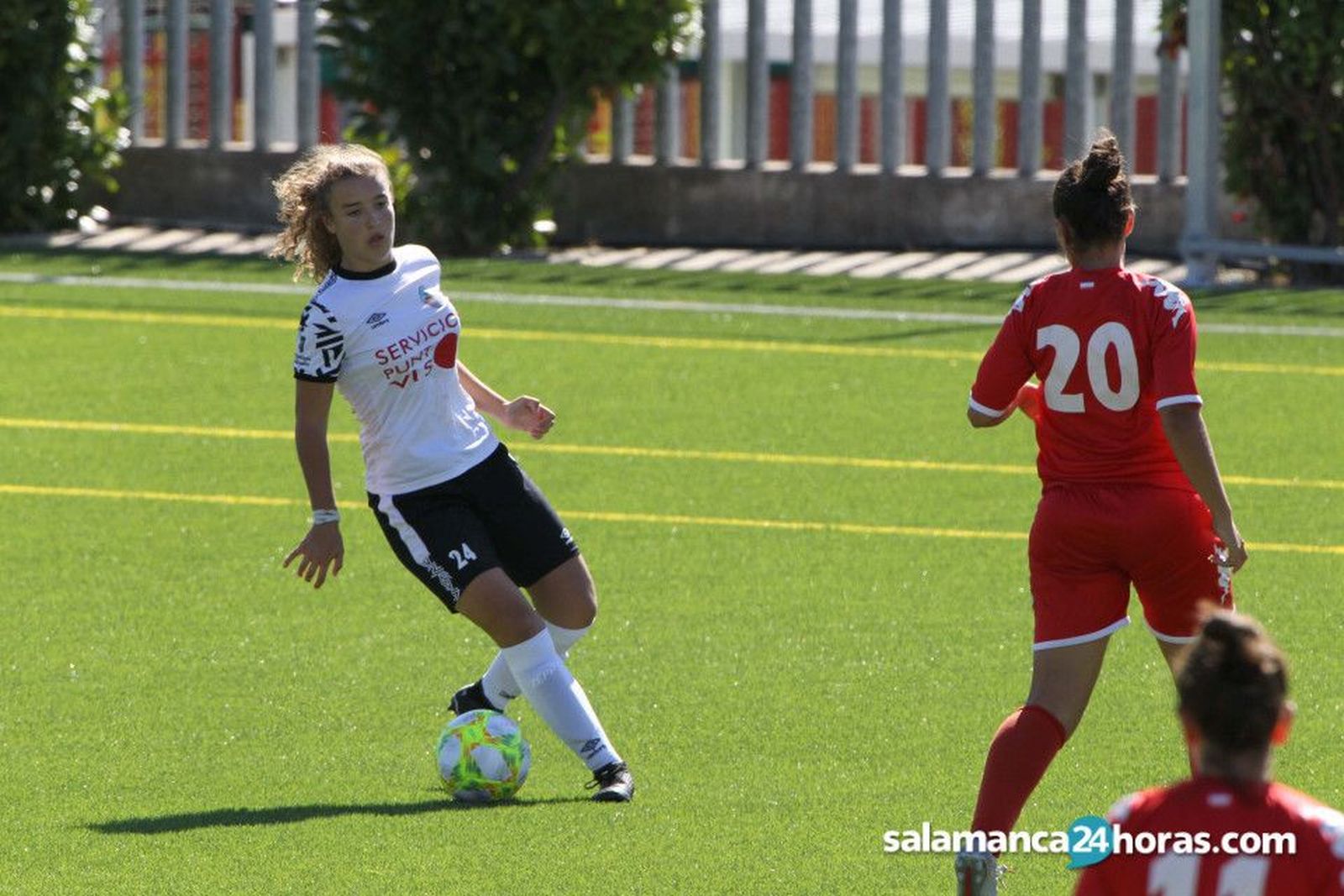 Paula Sánchez, en su etapa anterior en el Salamanca FF | FOTO SALAMANCA24HORAS.COM