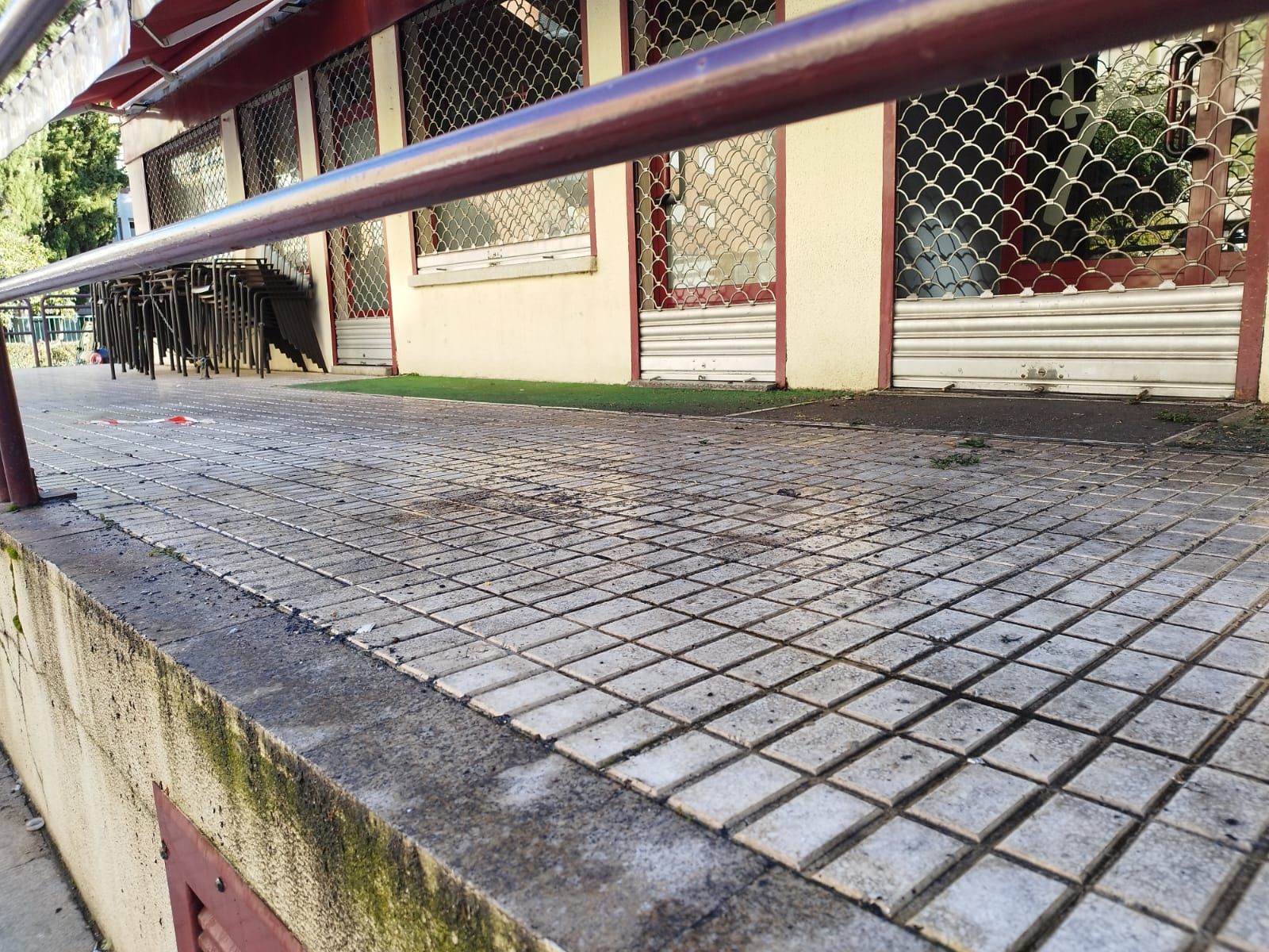 Incendio en un local de la calle García Quiñones