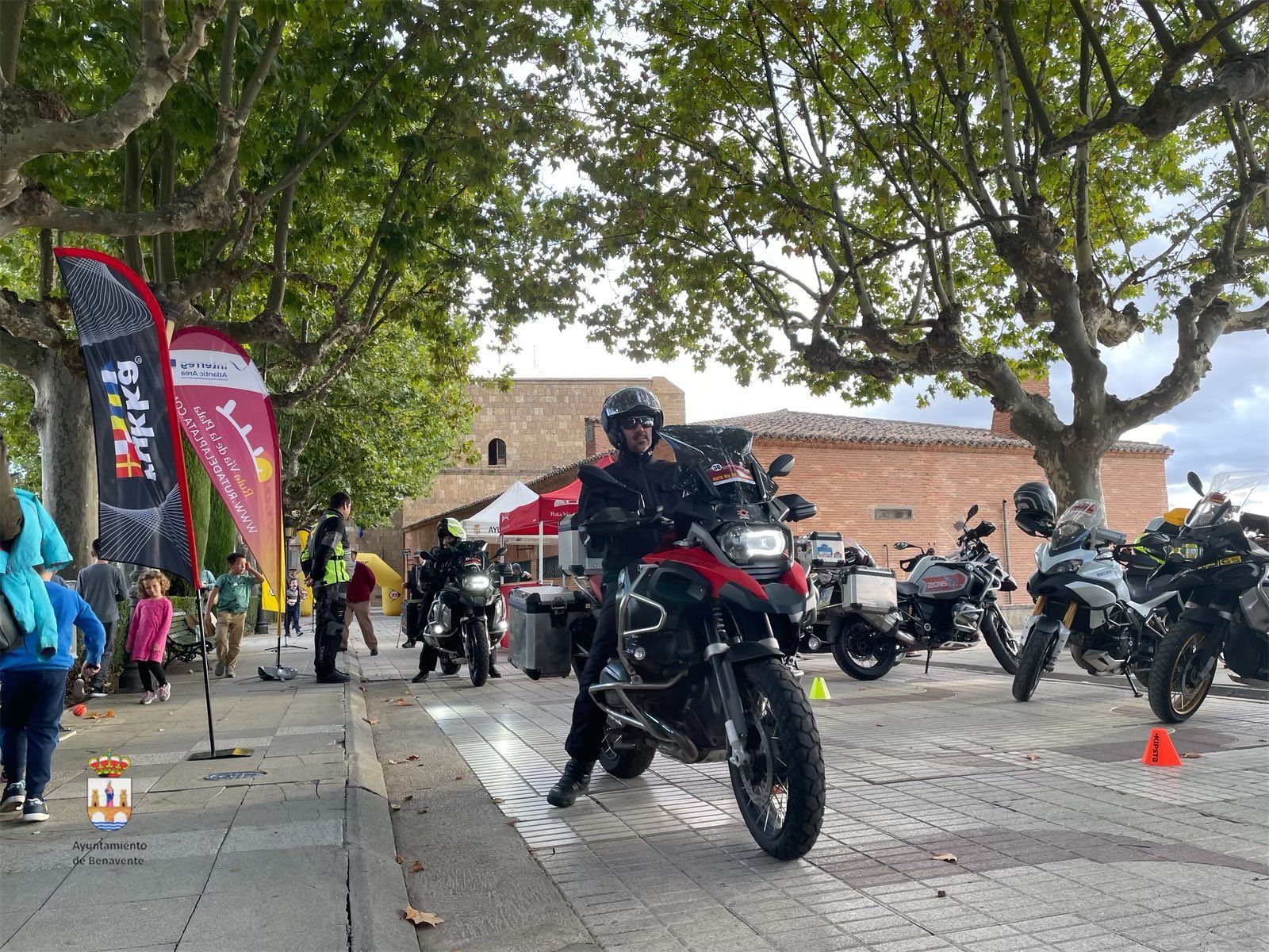 Moteros en Benavente