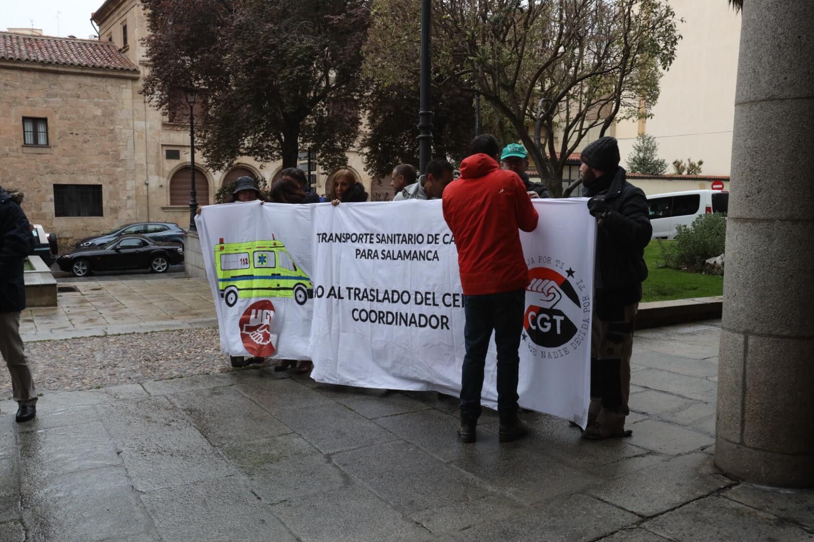 Protesta ambulancias
