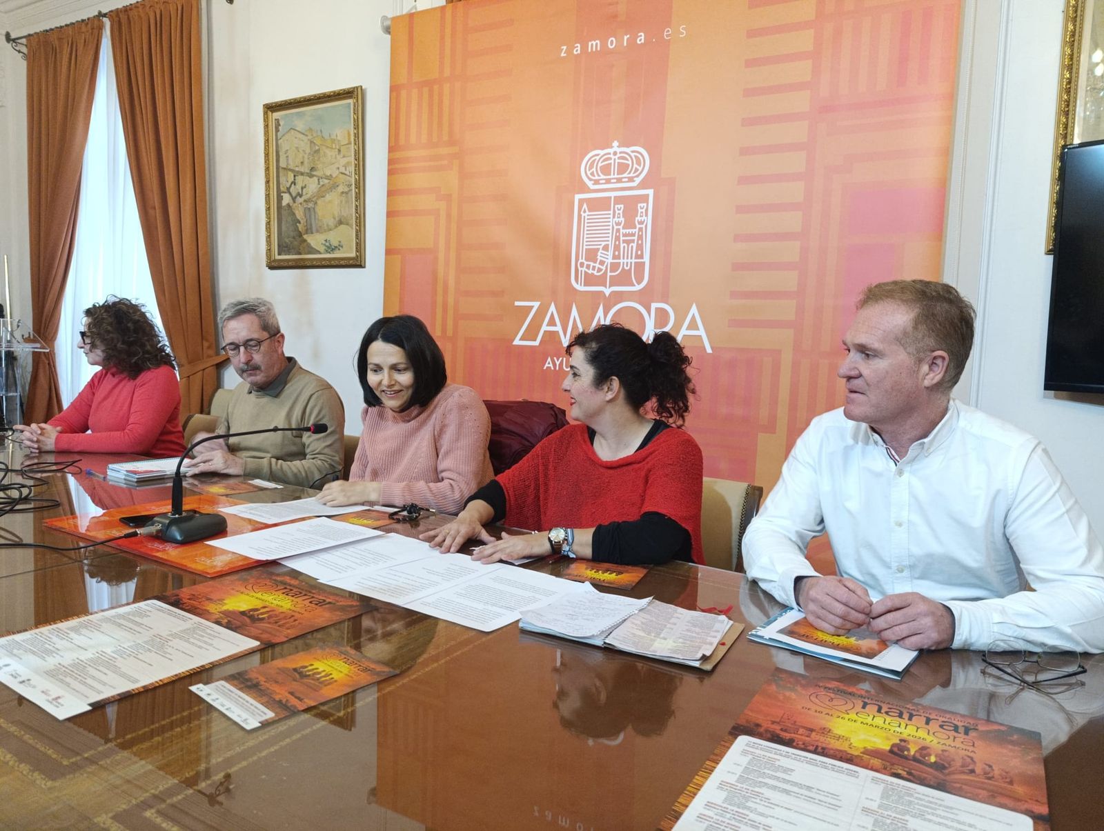 Presentación del festival Narrar Enamora