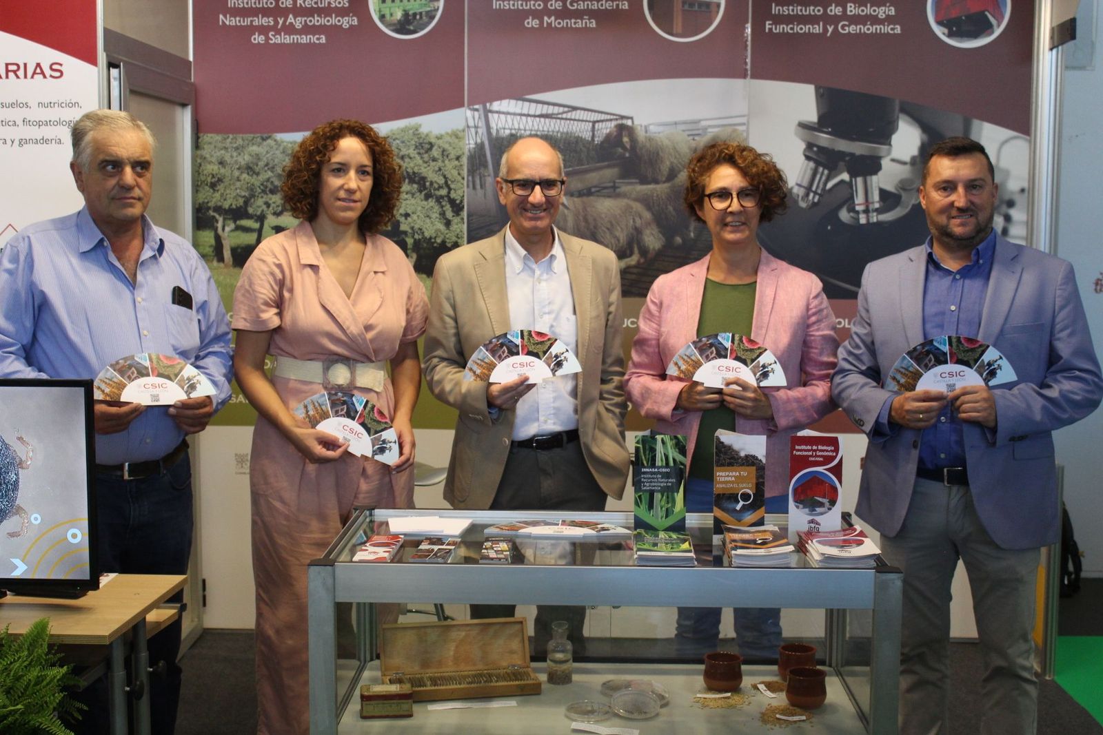 Diputación e Irnasa en Salamaq