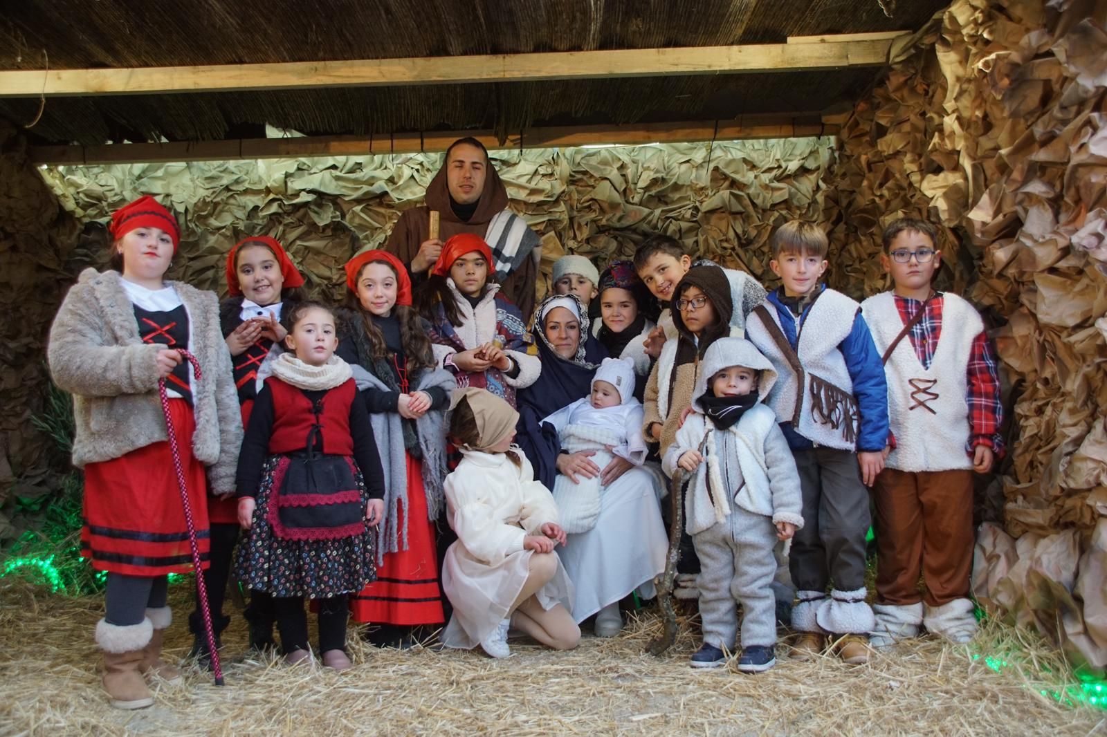 Belén Viviente de El Encinar. Fotografías: Juanes