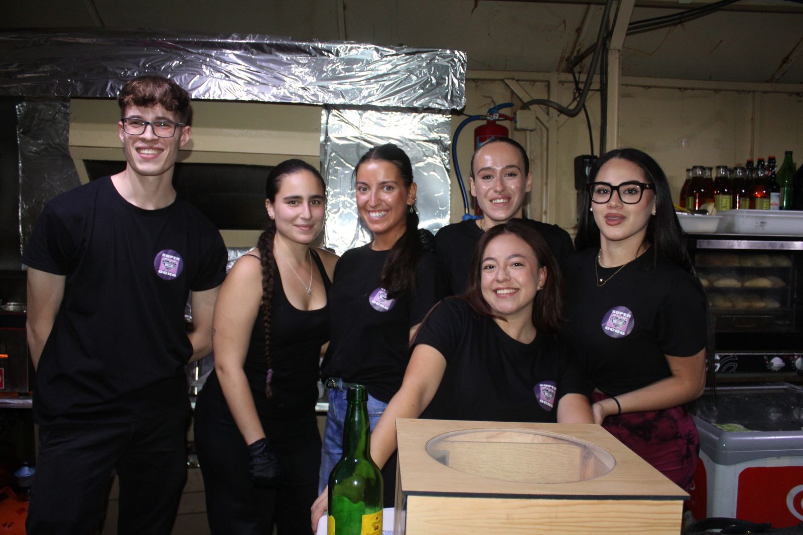 Ambiente en la Feria de Día en la tarde de este lunes