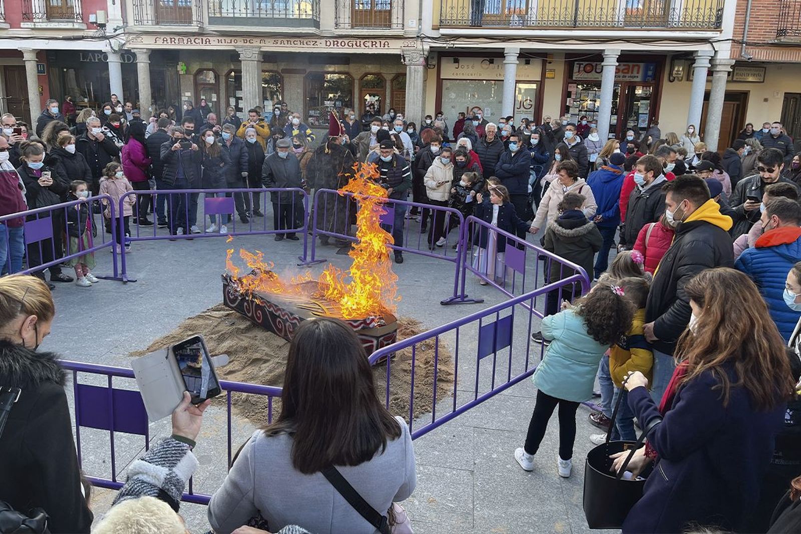 Entierro de la sardina en Peñaranda
