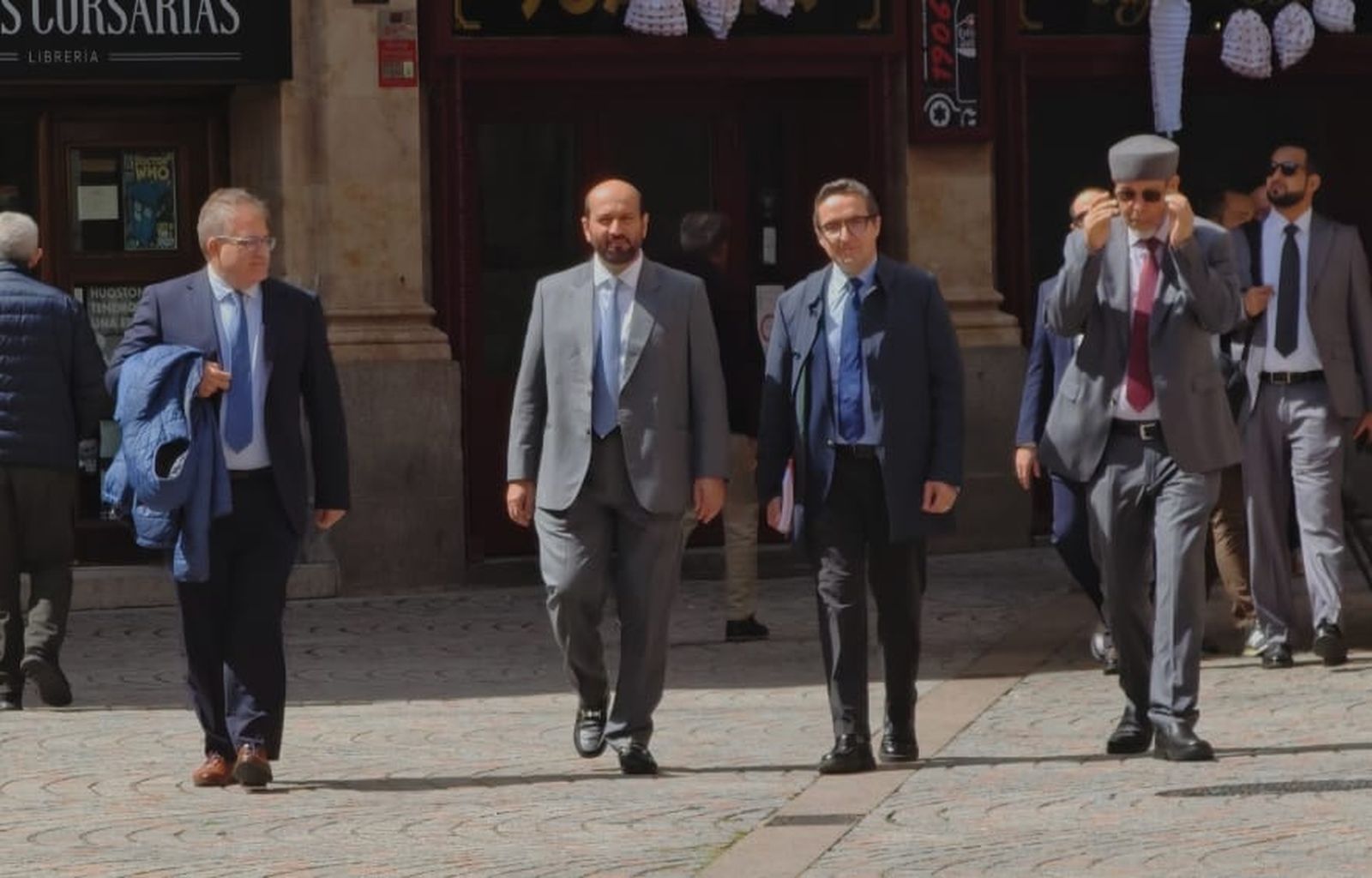 Inauguración del Centro de Estudios Arabes de Salamanca