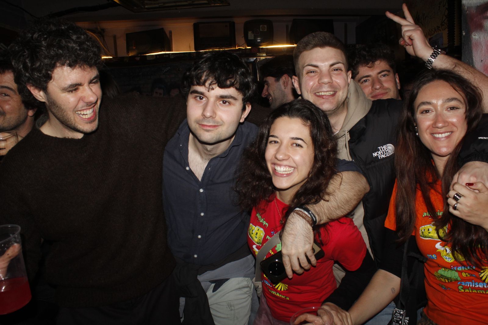 Salamanca de noche, sabado 14 de marzo