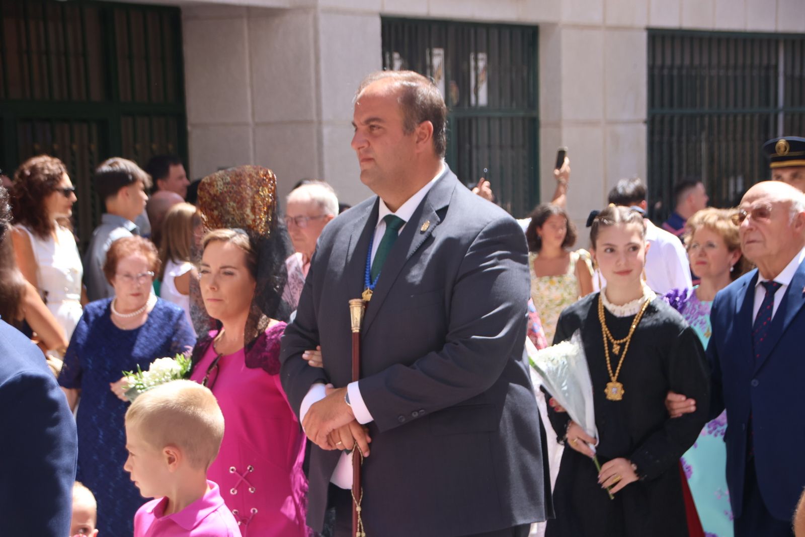 Procesión y ofrenda floral en honor de Nuestra Señora de la Asunción en Guijuelo