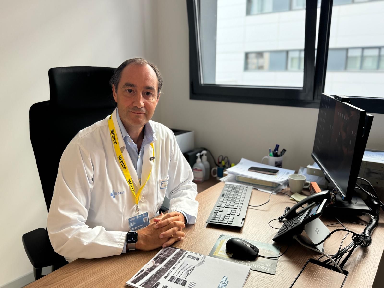Álvaro Otero, director médico del hospital de Salamanca