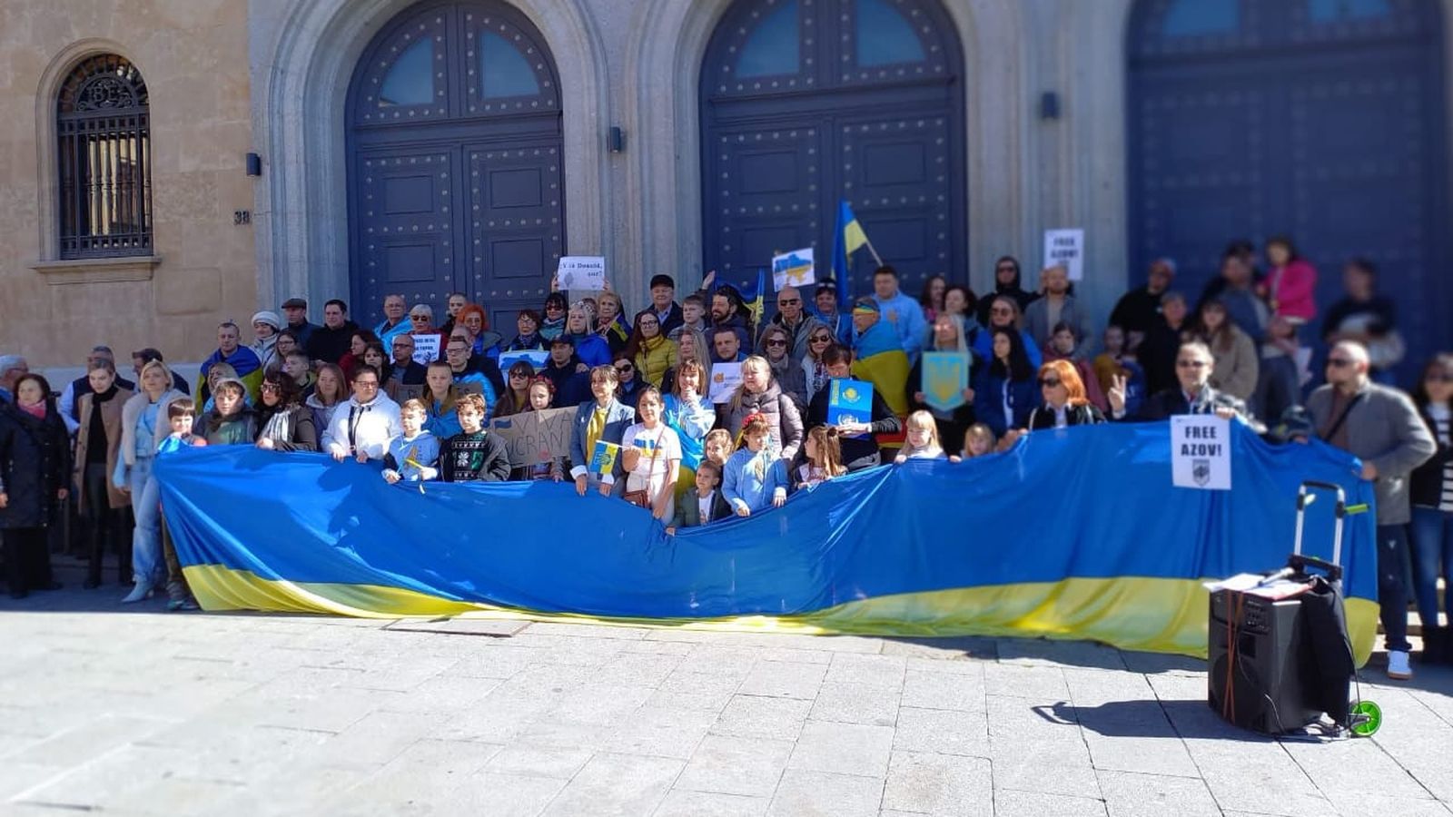 Ucranianos en Salamanca