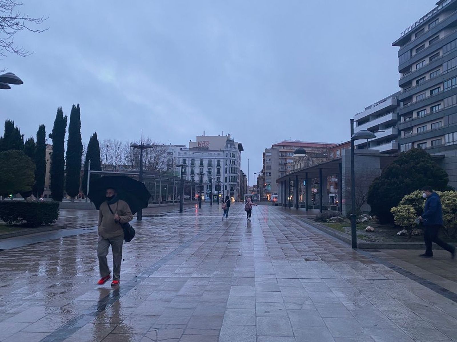 Tiempo lluvia marina