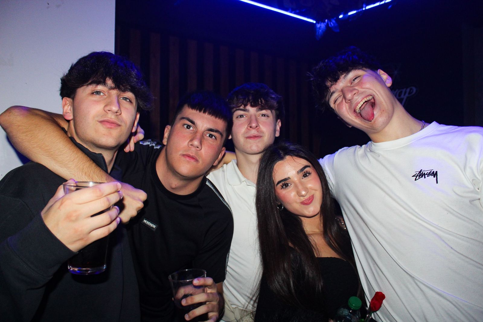 Salamanca de noche, sábado 6 de diciembre