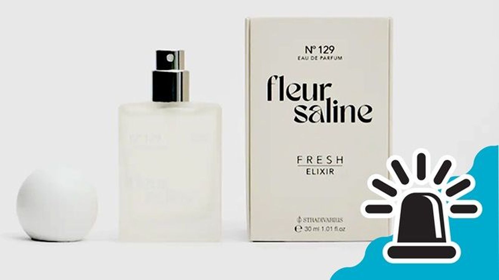Perfume retirado comercializado en Stradivarius. Foto @consumidores Perfume retirado comercializado en Stradivarius. Foto @consumidores
