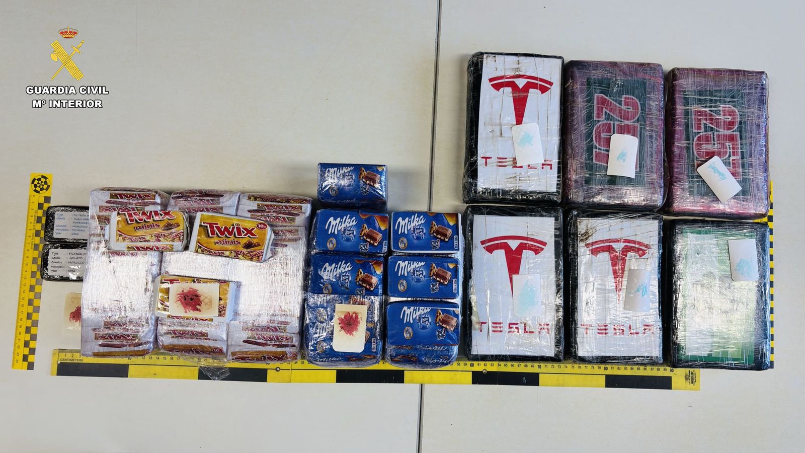 Un detenido con un cargamento de droga tras ser sorprendido en un control en la rotonda de Buenos Aires