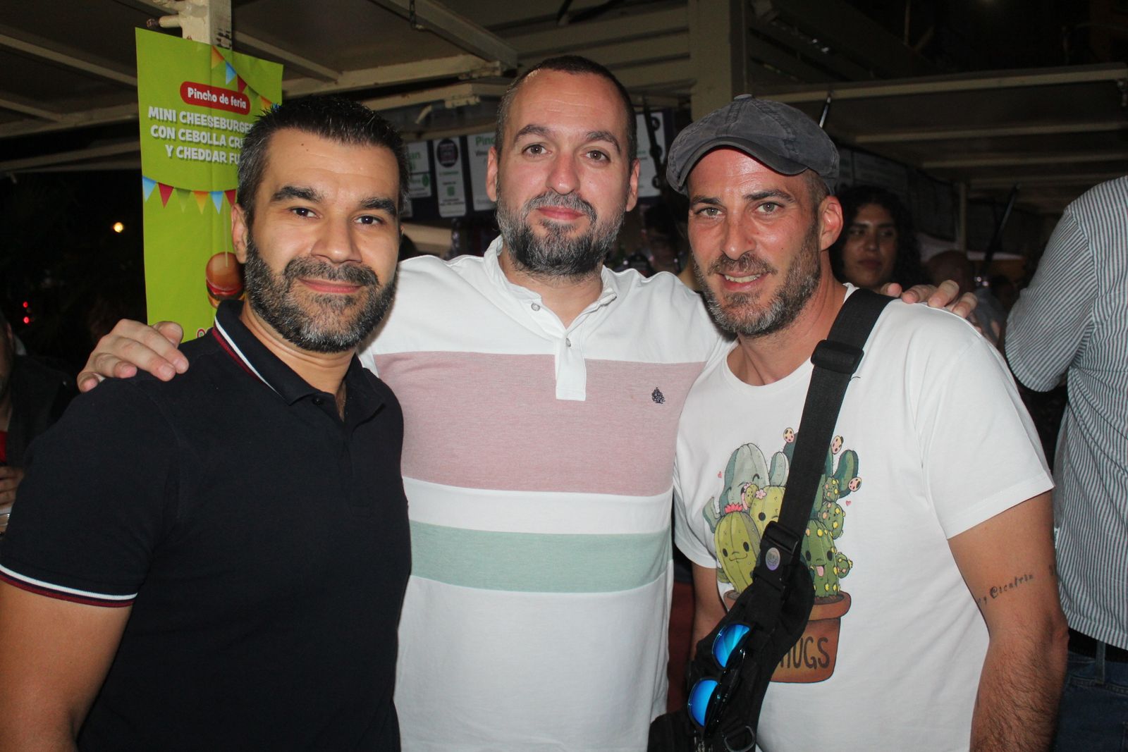 Ambiente en la Feria de Día en la tarde de este sábado