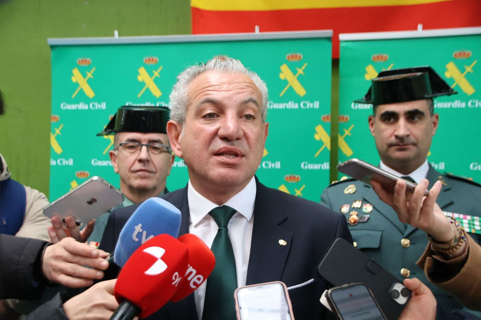 Presentación del nuevo jefe de la Guardia Civil