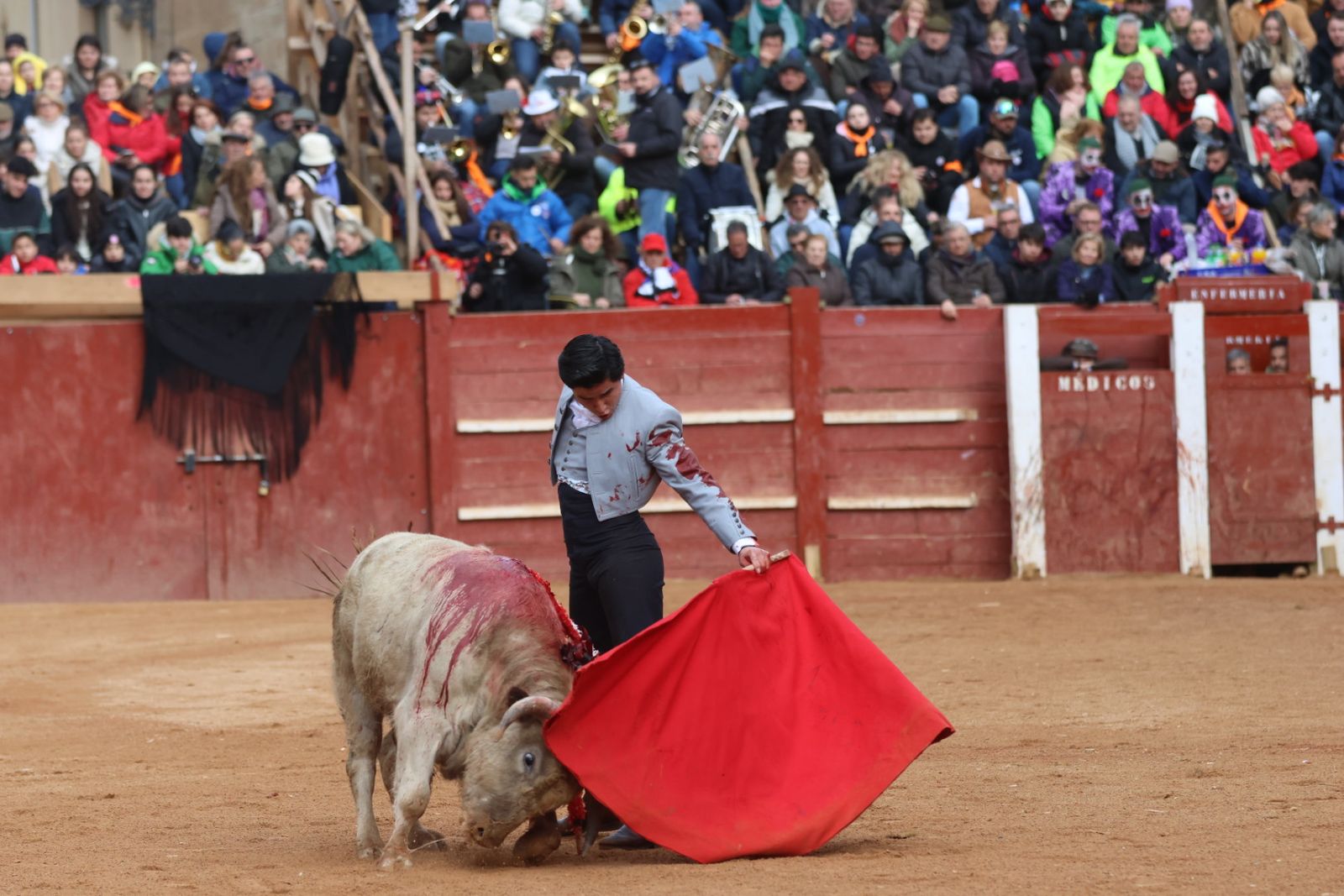 Novillada sin picadores del bolsín taurino y rejones en Ciudad Rodrigo