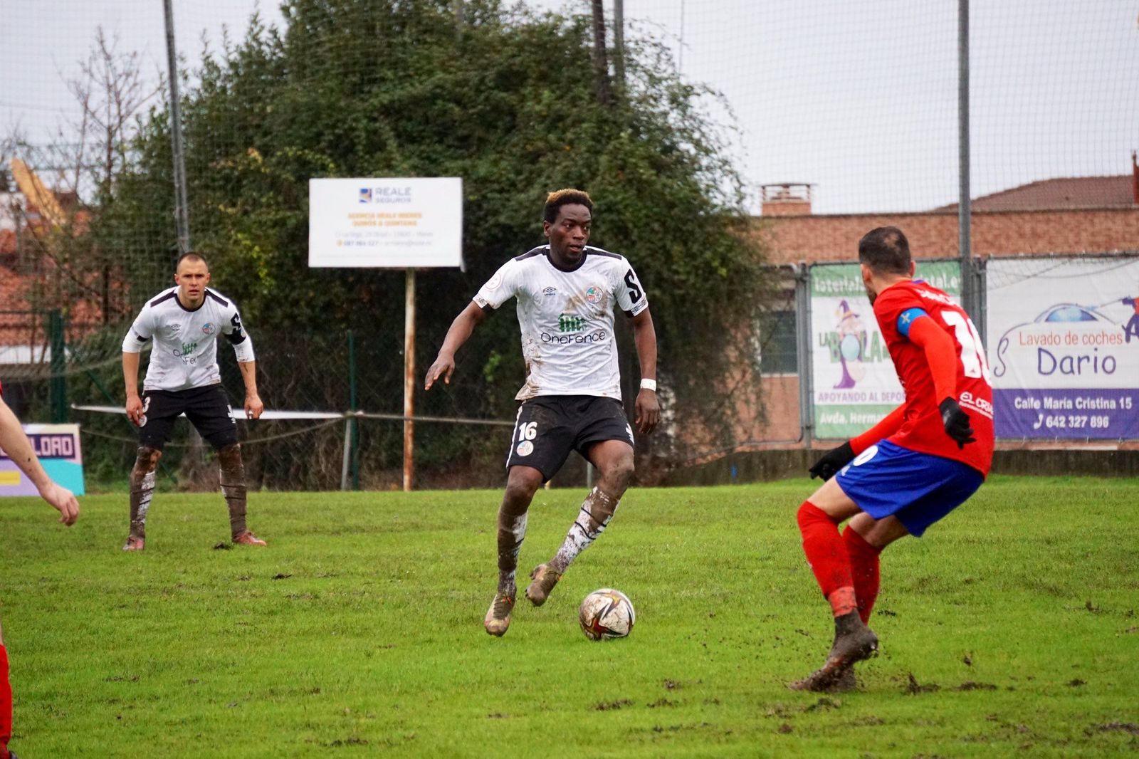 Liam, en el choque ante el Ceares / FOTO SALAMANCA CF UDS