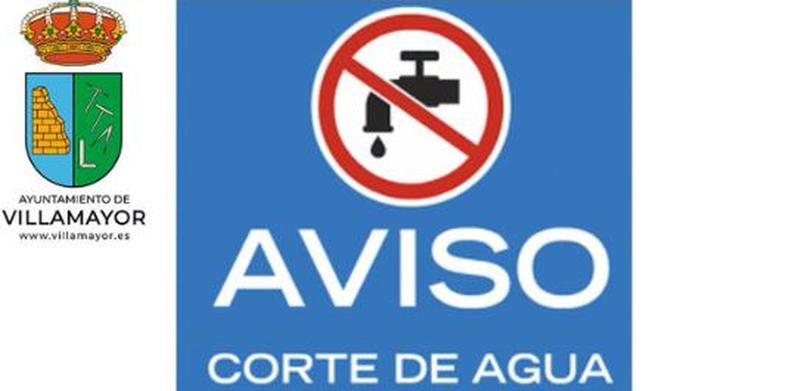 Corte de agua en Villamayor Corte de agua en Villamayor