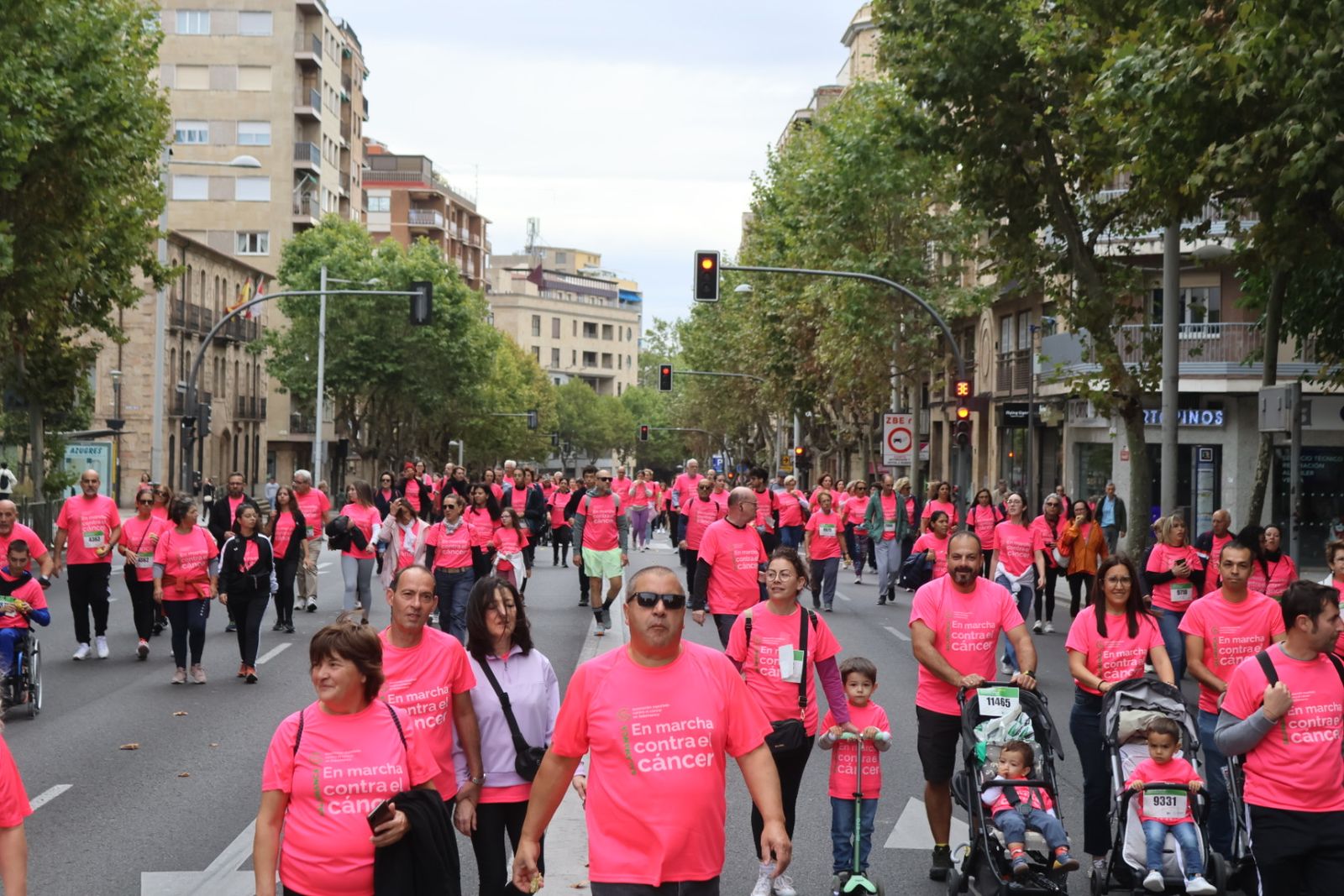 La marcha contra el cáncer vuelve a Salamanca un año más