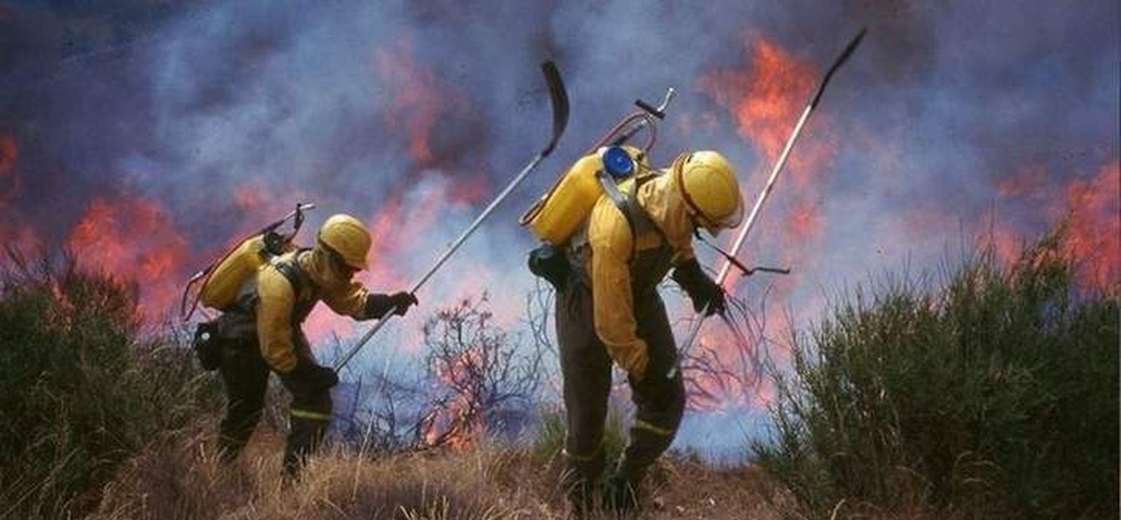 Las brigadas antiincendios vuelven a la huelga para reclamar mejoras laborales