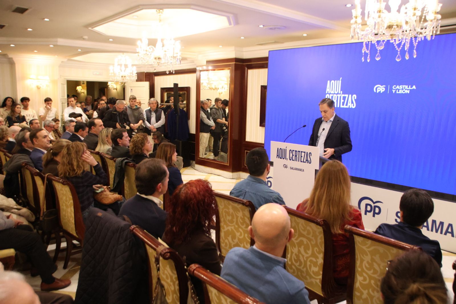 Mañueco junto a Carbayo prearranque campaña