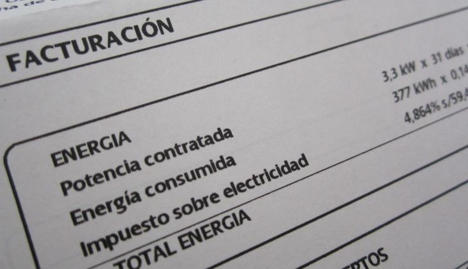 La factura de la luz en maximos a inicio de 2021 1 728x418