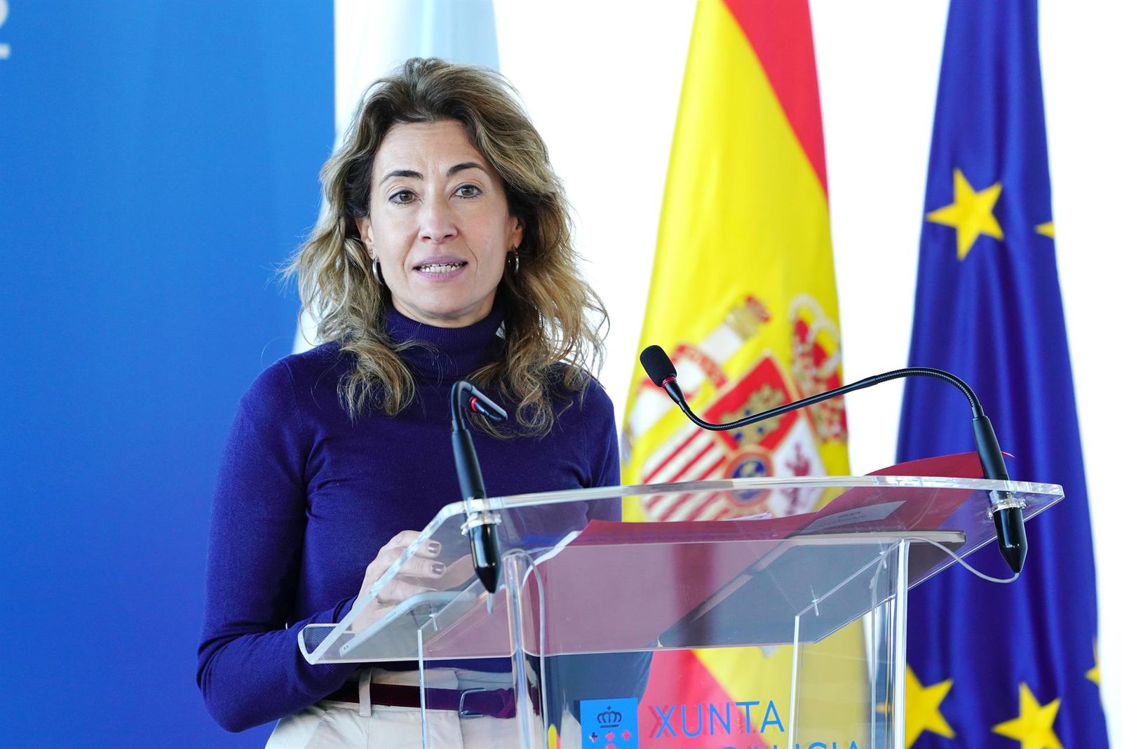 La ministra de Transportes, Movilidad y Agenda Urbana, Raquel Sánchez, en una imagen de archivo.   Álvaro Ballesteros   Europa Press