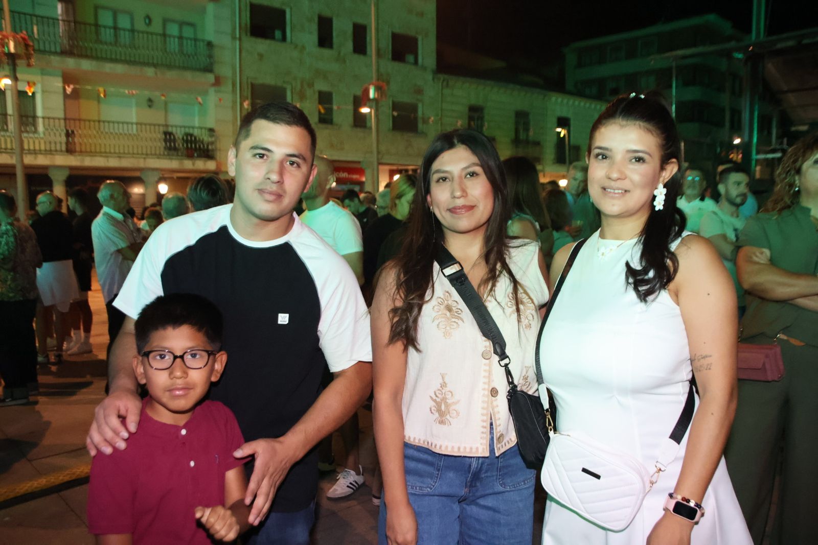 Panorama en la plaza Mayor de Guijuelo