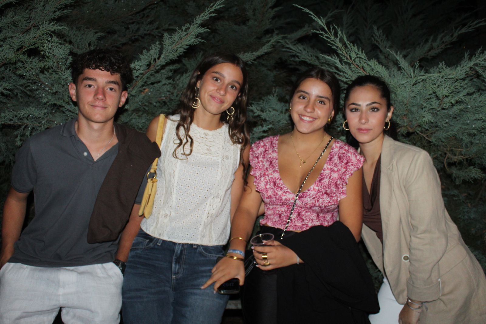 Ambiente en la Feria de Día en la tarde de este