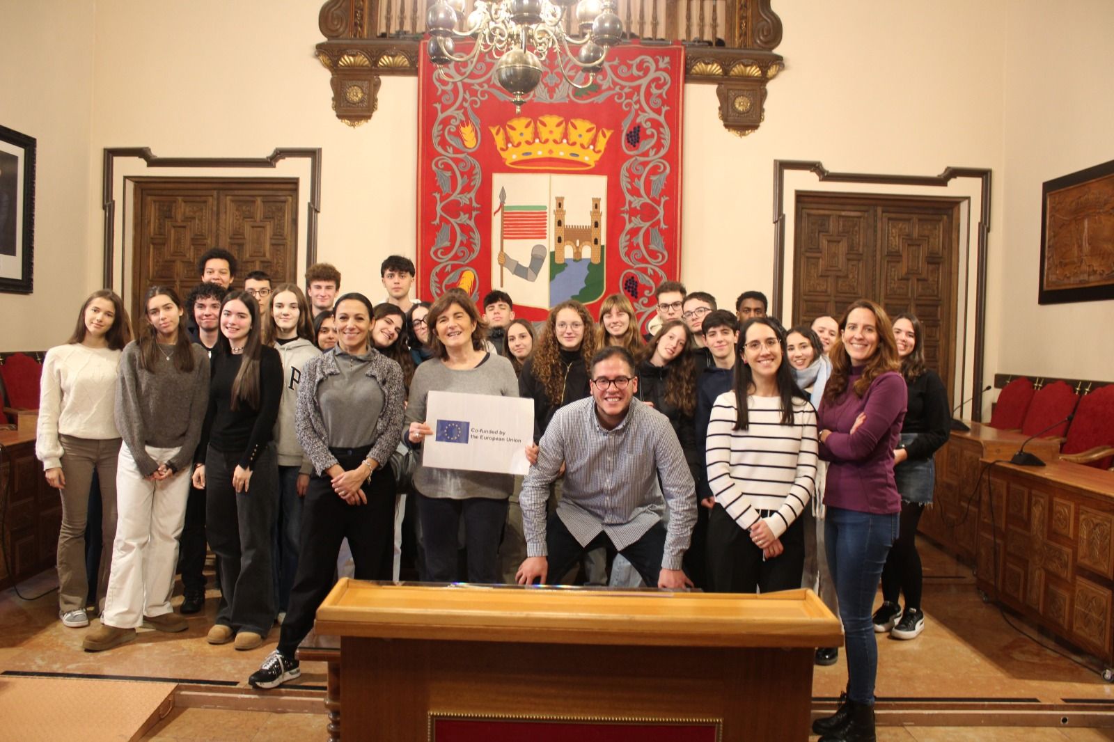 Visita al Ayuntamiento de Zamora