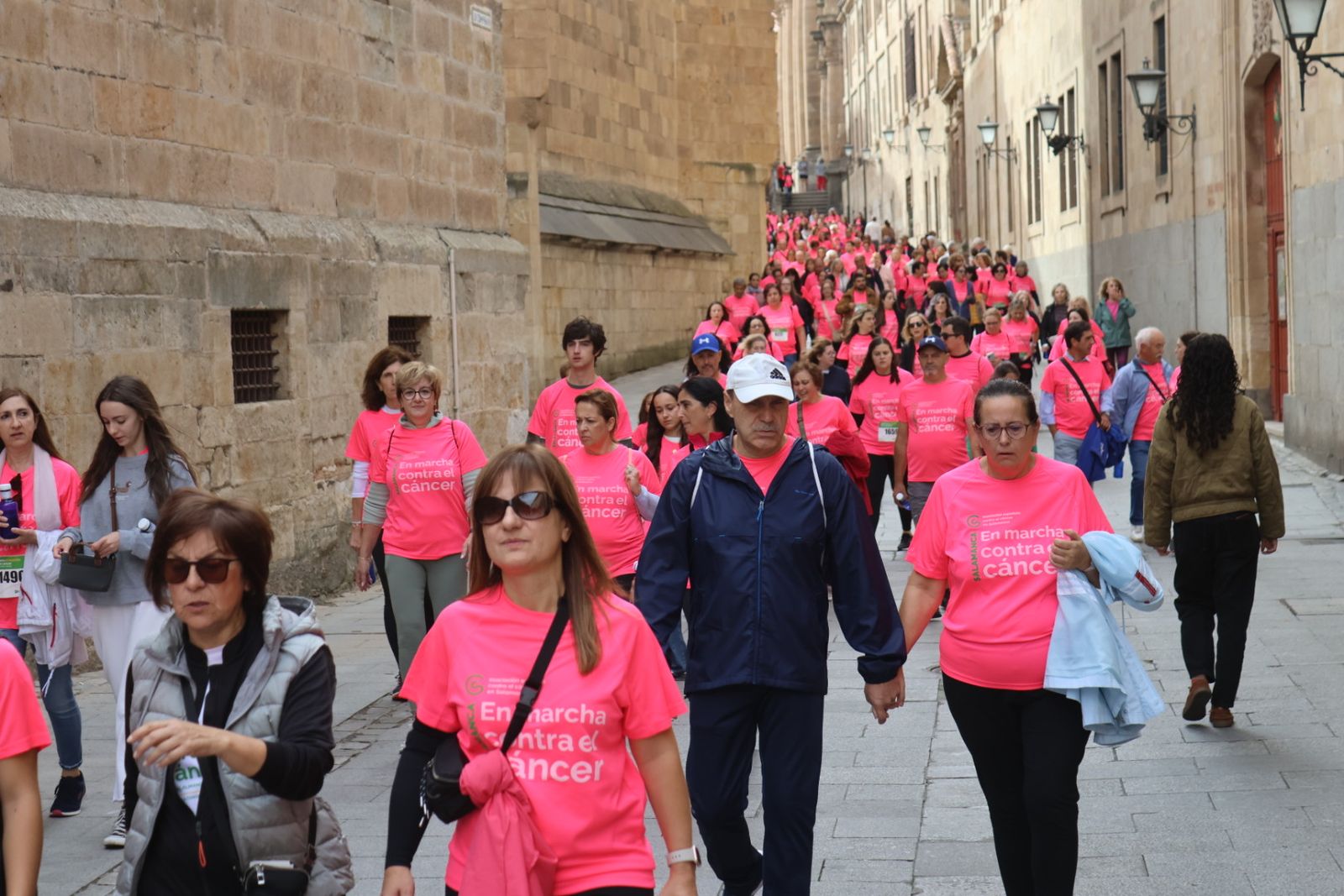 La marcha contra el cáncer vuelve a Salamanca un año más