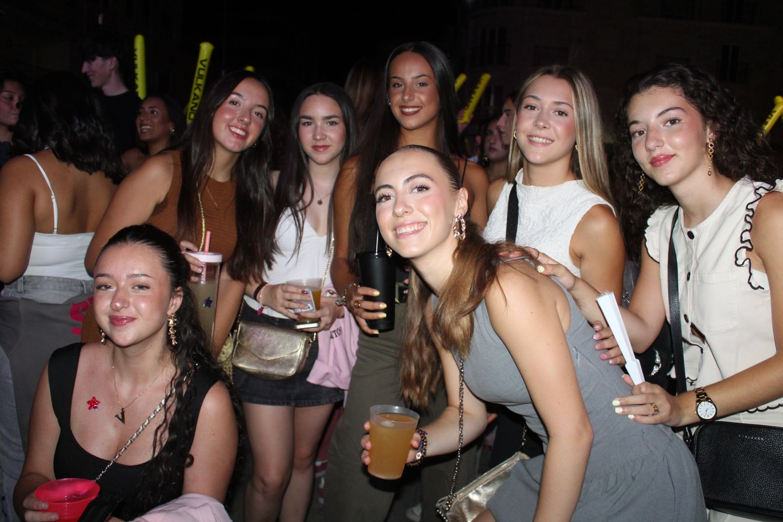 Salamanca de noche, sábado 16 de agosto