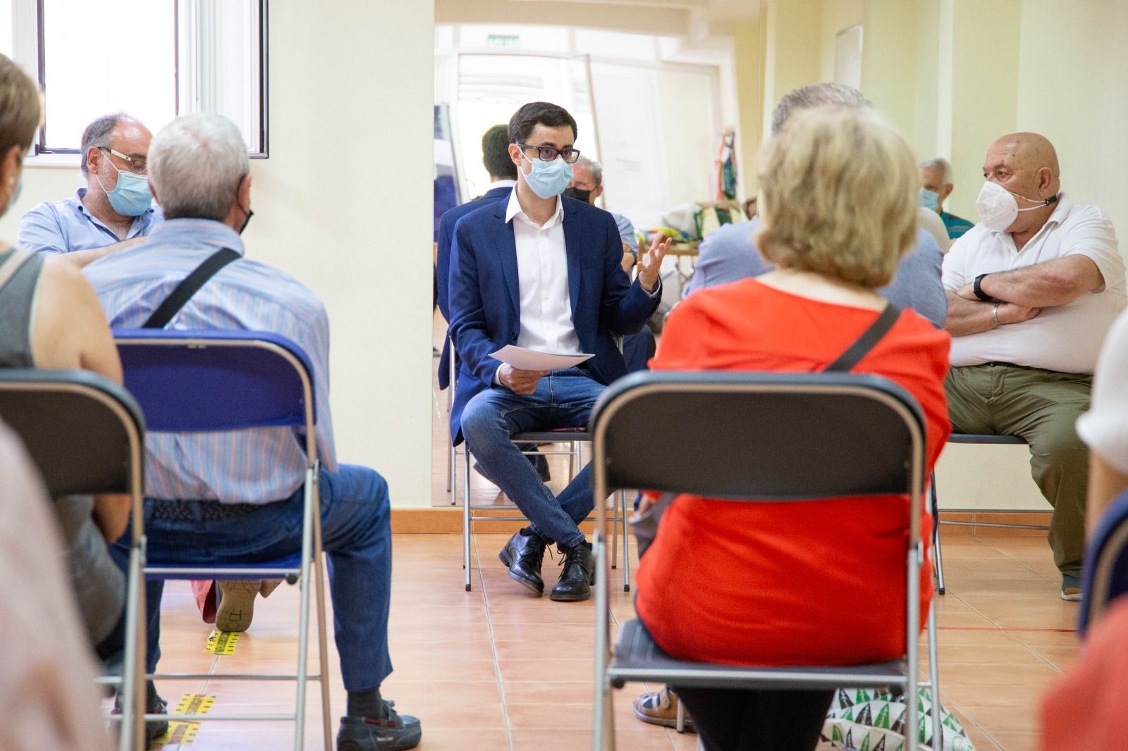 Encuentro del PSOE con FAMASA