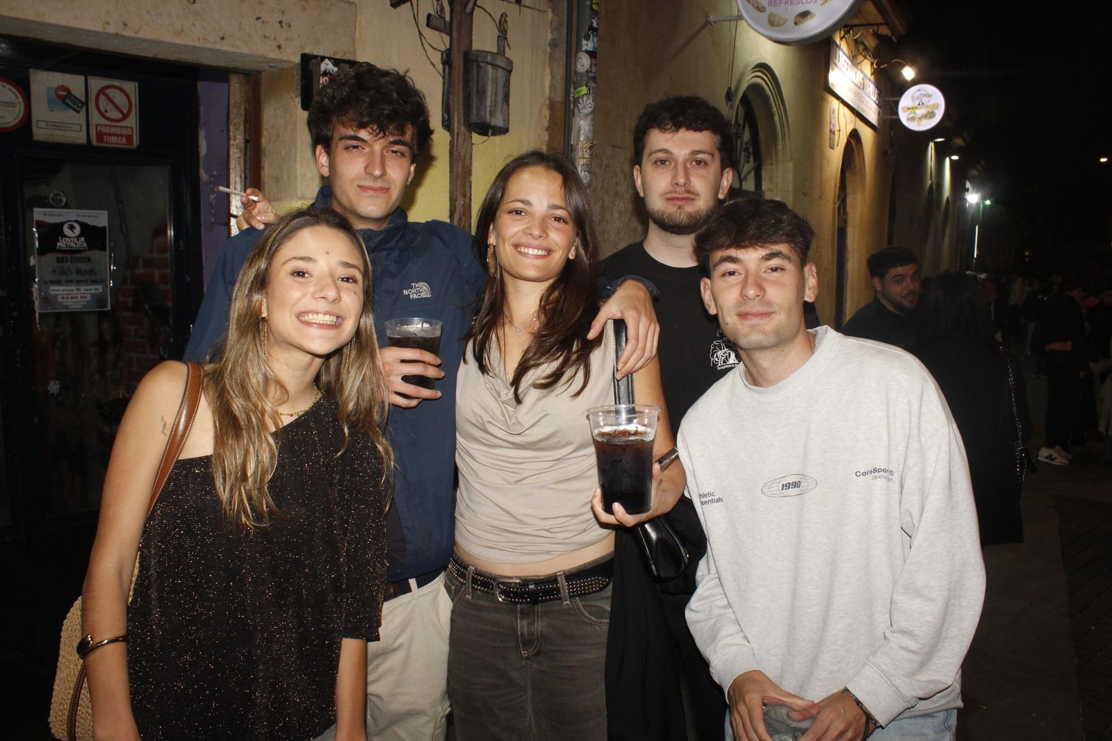 Salamanca de noche, jueves 30 de abril
