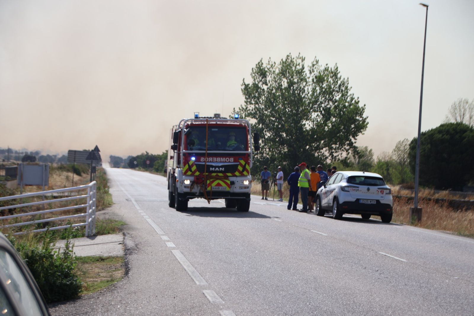 El incendio de Cipérez (IGR2) llega hasta Cerezal de Puertas