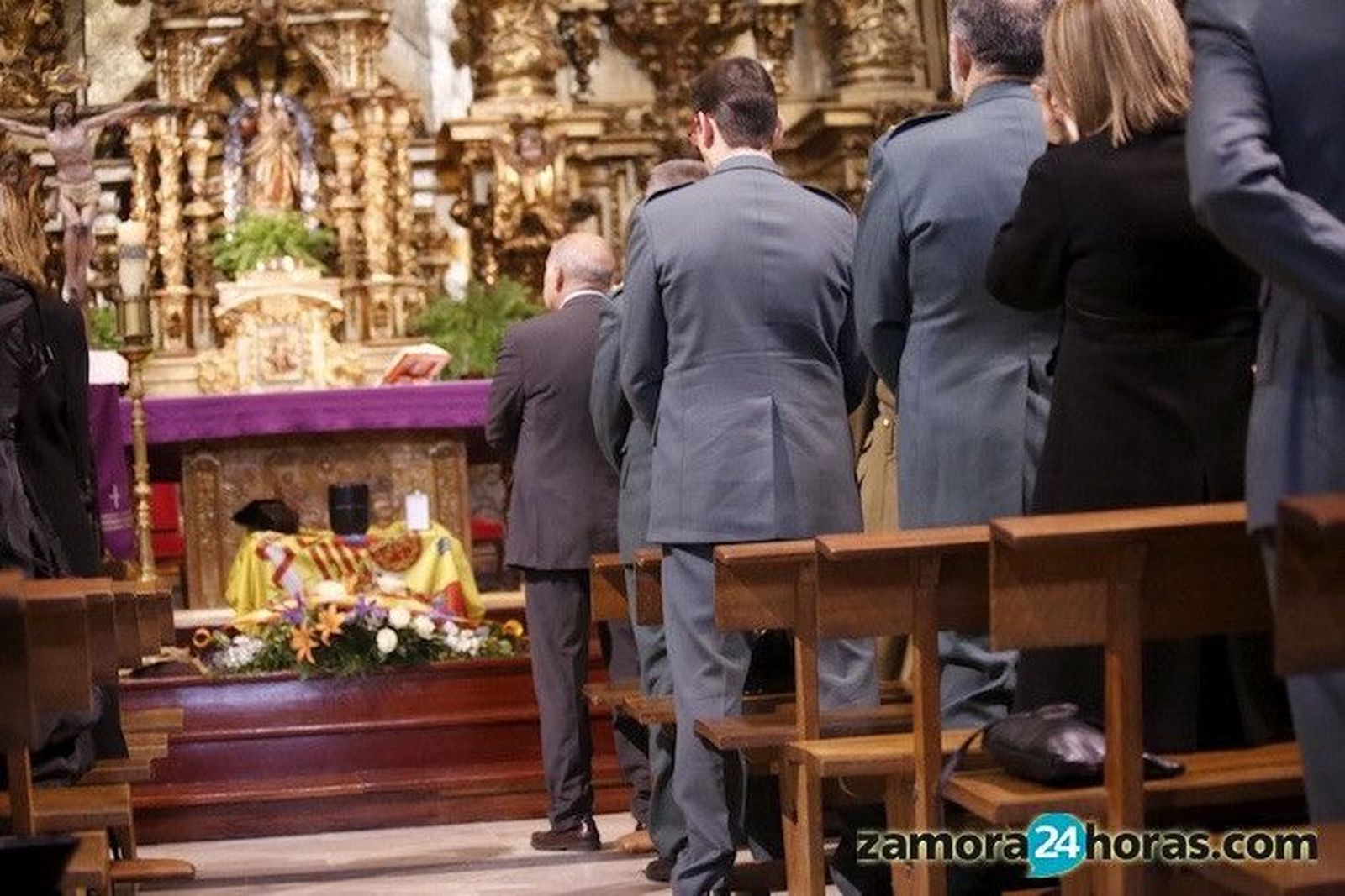 Zamora llora la muerte del guardia civil José Antonio Pérez