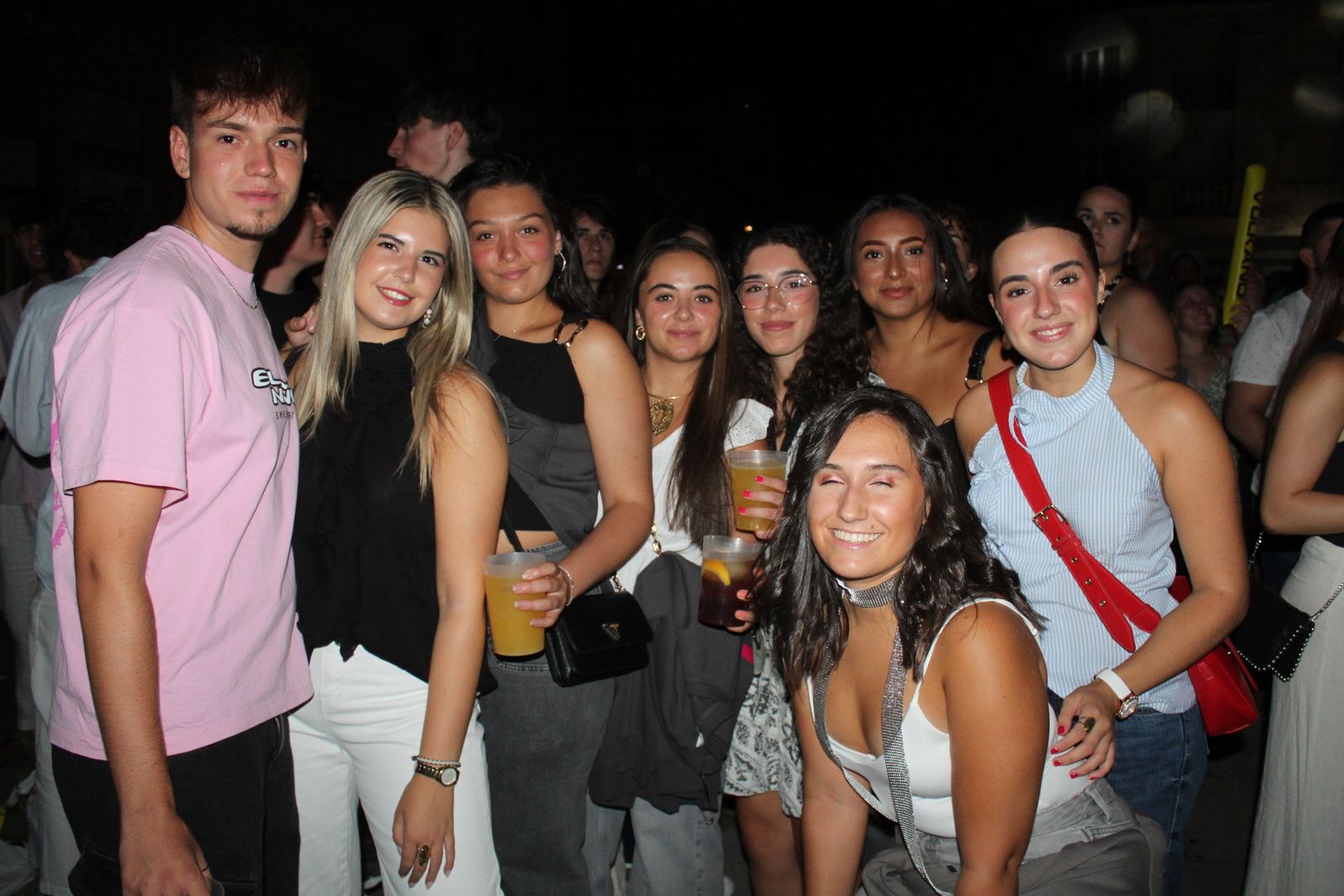 Salamanca de noche, sábado 16 de agosto