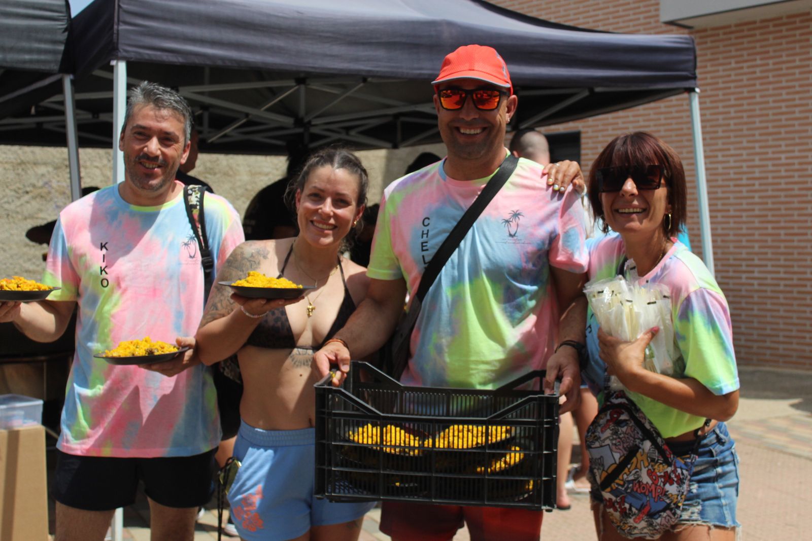 Banquete de paella en Doñinos para despedir sus fiestas por Santo Domingo de Guzmán