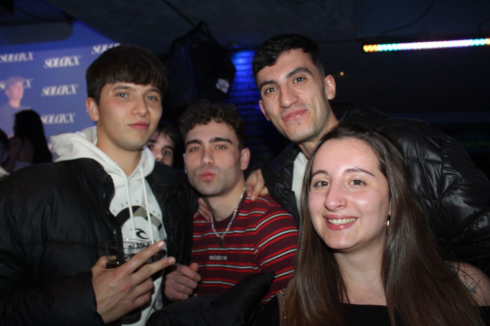 Salamanca de noche, sábado 31 de enero
